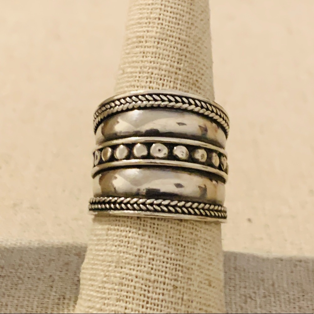 Vintage | Band | Sterling Silver Band | Whimsgoth | Festival - Picture 3 of 15